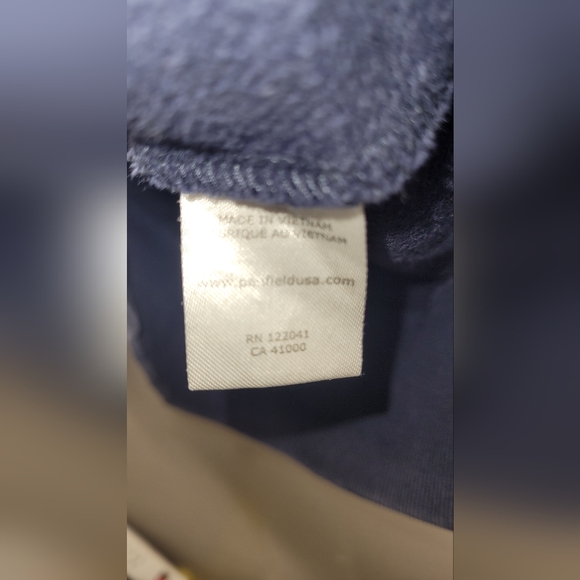 Trailwear by Penfield Navy sailor pullover sweater NAUTICAL tie large - Picture 6 of 8